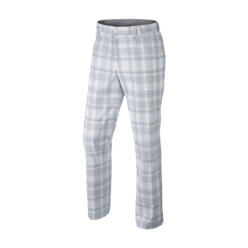 Nike Fashion Plaid Pant - White [Size: 32]