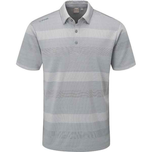 PING Focus Men's Polo [Silver] [Size: L]