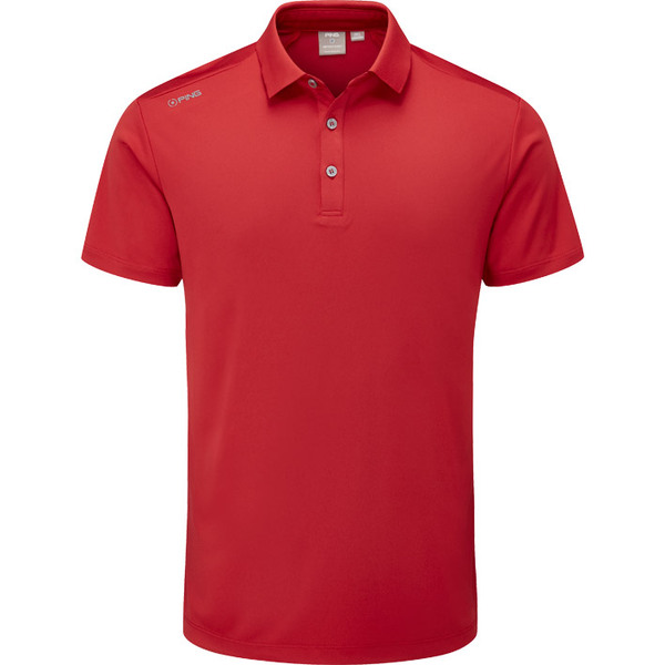 PING Lindum Men's Polo - Rich Red