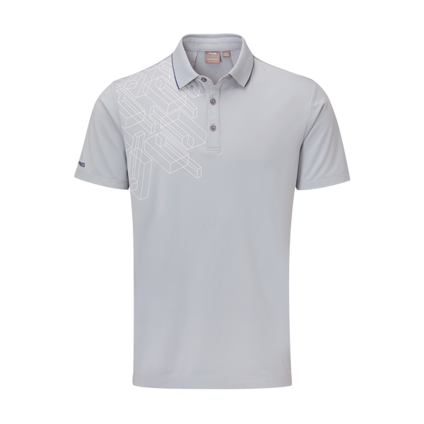 PING 1A Putter Men's Polo [QUARRY][Size: M]