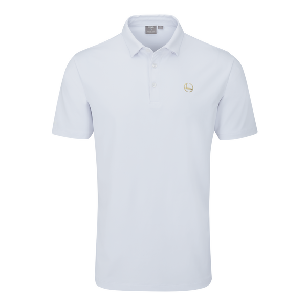 PING Gold Putter Men's Polo [WHITE][S]