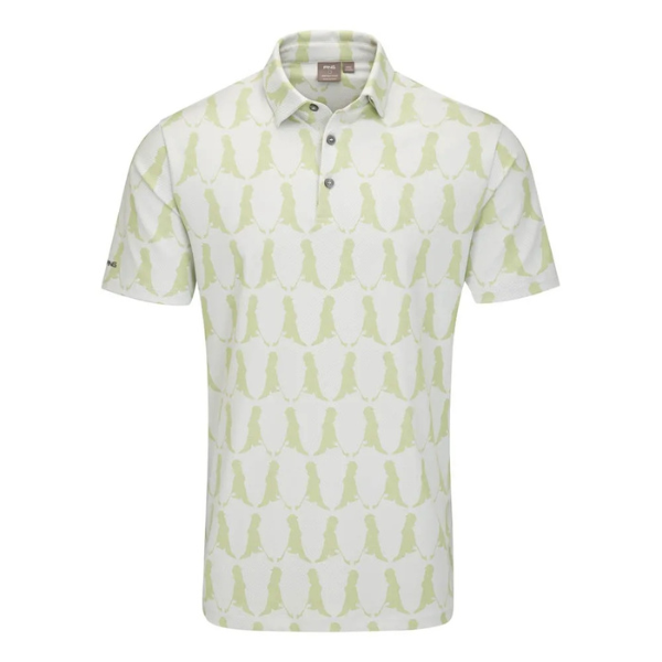 PING Mr. PING Printed Men's Polo [LIMELIGHT][S]
