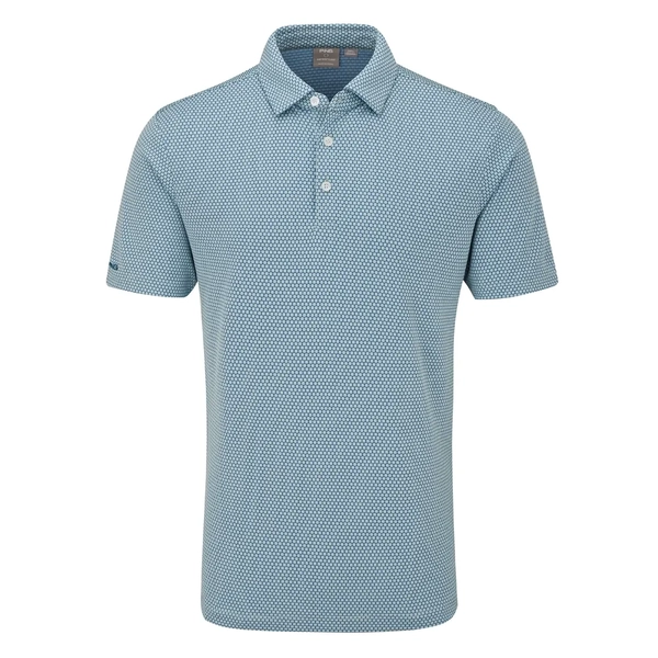 PING Halcyon Men's Polo [HARBOUR GREY][S]