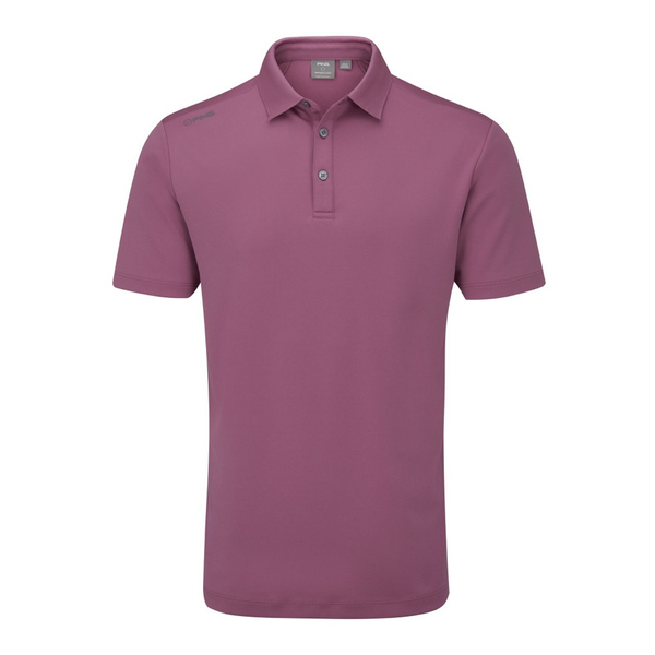 PING Lindum Men's Polo [BEET RED][L]