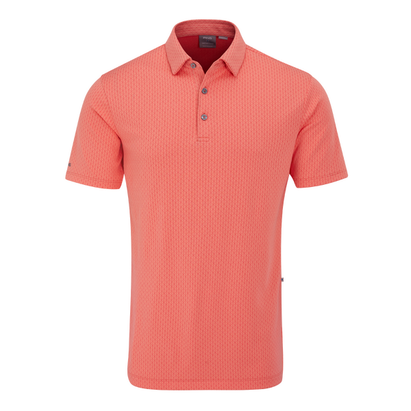 PING Hershel Men's Polo [DUBARRY MULTI][L]