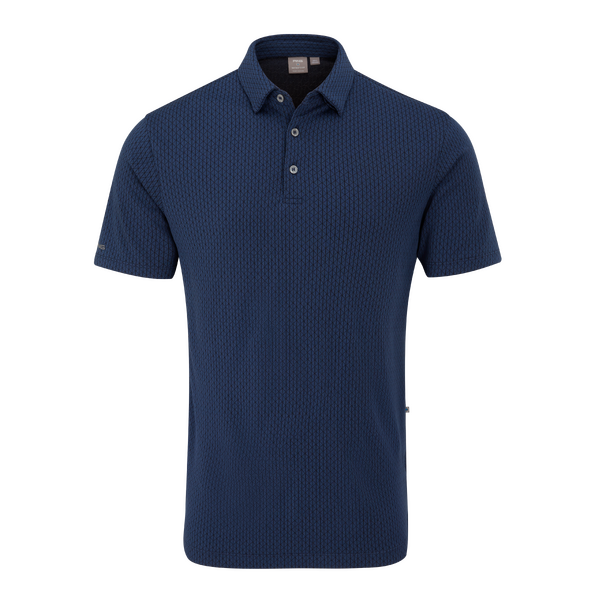 PING Hershel Men's Polo [OXFORD BLUE][M]