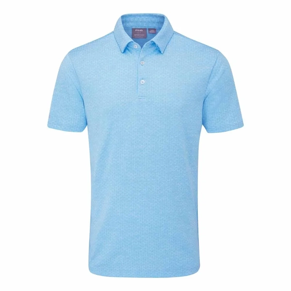 PING Rafe Men's Polo [BALTIC SEA][M]