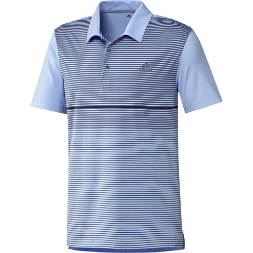 adidas Ultimate365 Colour Block Polo - Blue [Size:Small]