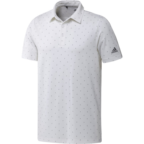 adidas Ultimate365 Pine Print Polo - White [S]