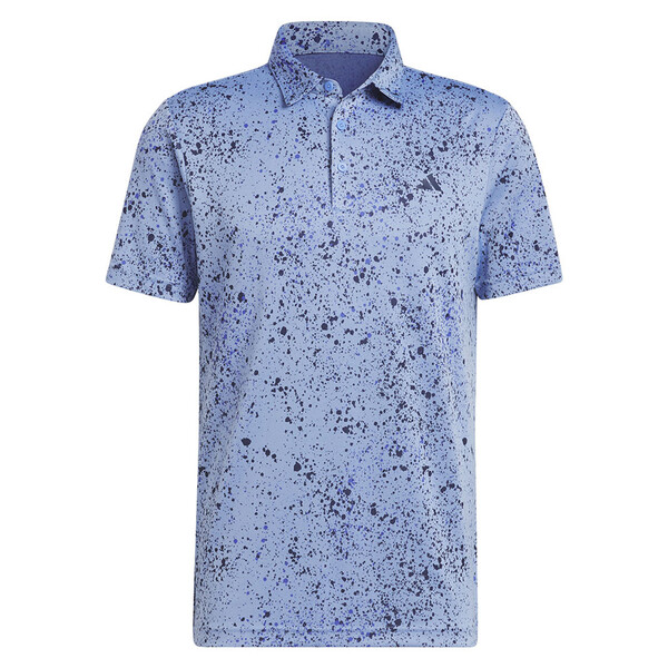 Adidas Jacquard Men's Polo [BLU/NVY][Size: M]