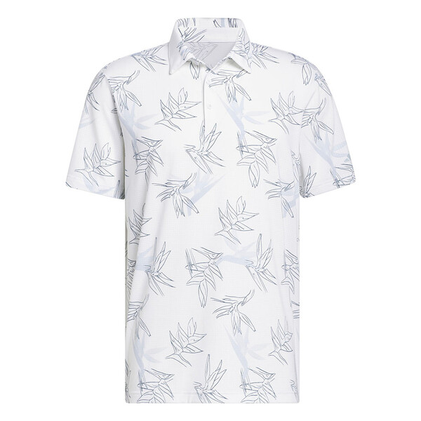 Adidas Oasis Mesh Men's Polo - White