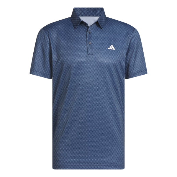 Adidas Core Print Men's Polo Shirt [COLL NVY/WHT][S]