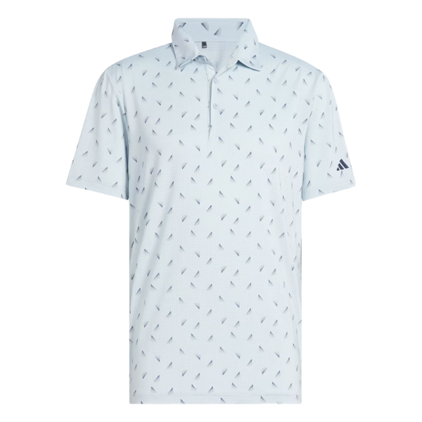 Adidas Ultimate Printed Mesh Polo Shirt [WON BLU/NVY][M]