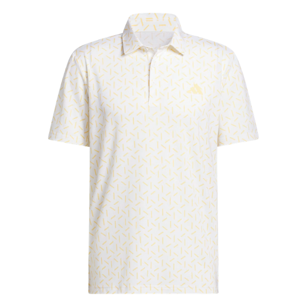 Adidas Ultimate Mesh Print Climacool Polo [SEMI ICE TANG][S]