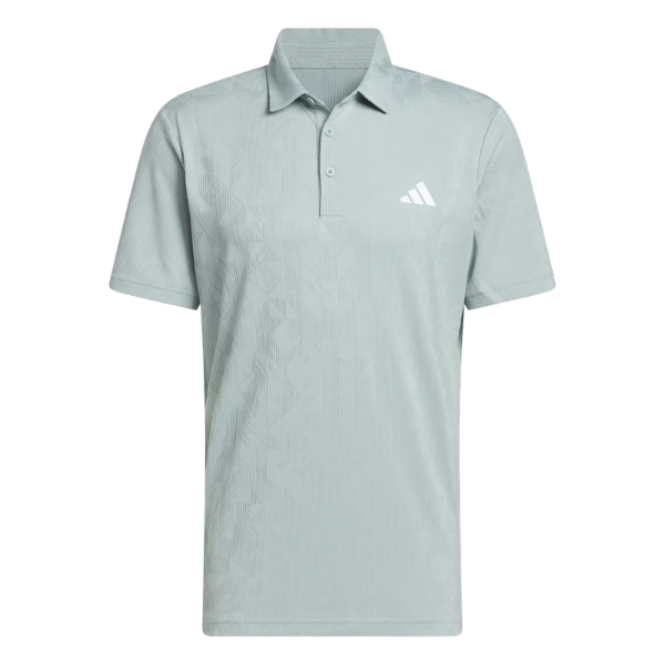 Adidas Jacquard Men's Polo [WON SAGE][S]
