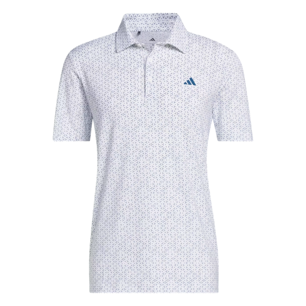 Adidas Ultimate Men's Polo [WHT/DUSK PET][S]