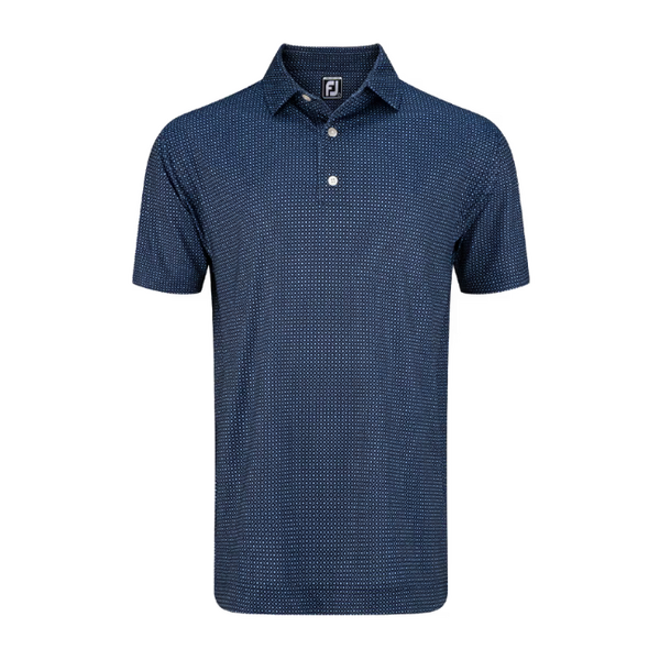 FJ Geo Print Men's Polo [NVY/BLU/WHT][M]