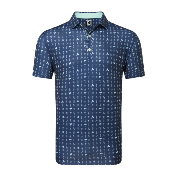FJ 19th Hole Men's Polo [NAVY][S]