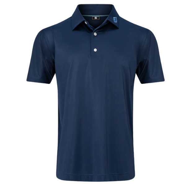 FJ Tonal Dot Print Men's Polo [NAVY][S]