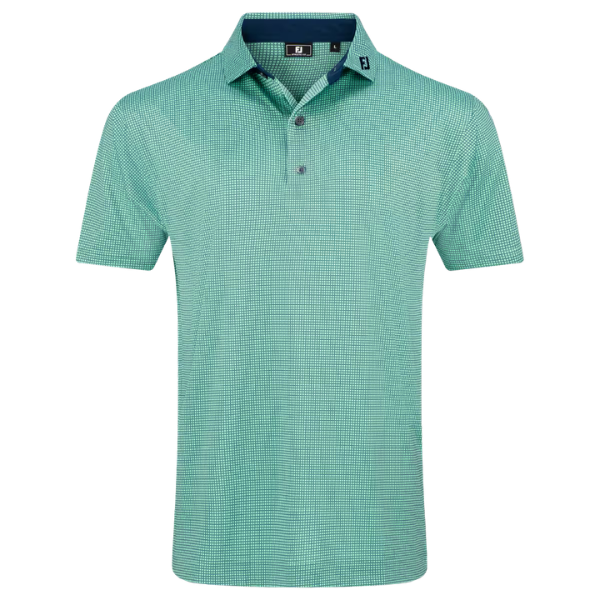 FJ Circle Foulard Men's Polo [SEA/NVY][S]