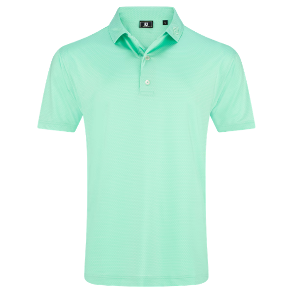 FJ Abacus Print Men's Polo [SEAFOAM][S]