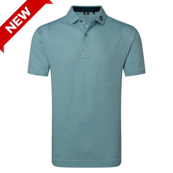 FJ Nautical Flag Men's Polo [GRN/NVY/WHT][S]