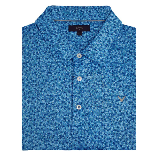Callaway Cabot Men's Polo Shirt [MED BLU/IBZ BLU][S]
