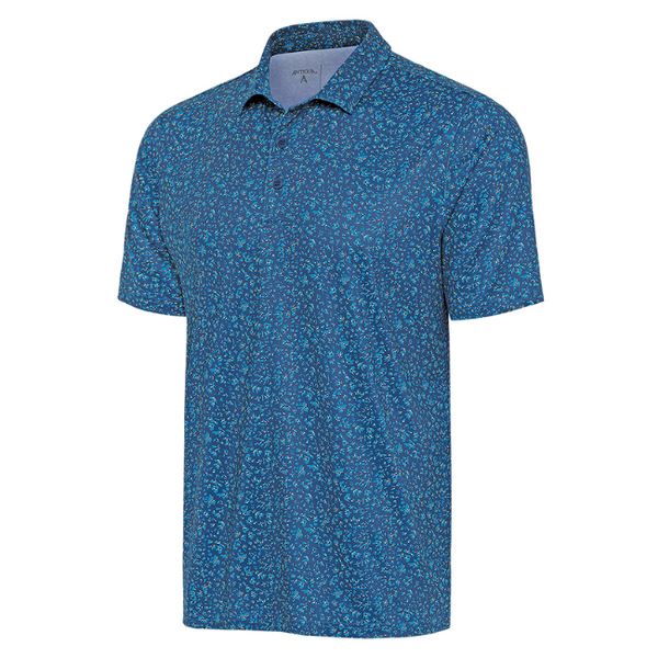 Antigua Chippie Men's Polo - Wave/River/Sunlight