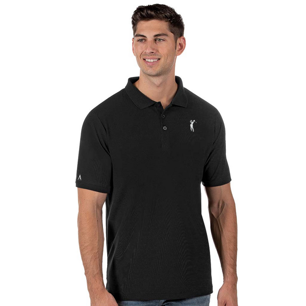 Antigua Legacy Swingman Polo [BLACK][M]