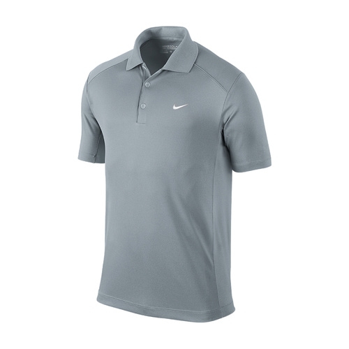 Nike Mens Dri-Fit UV Tech Polo - Magnet Grey [Size: Small]