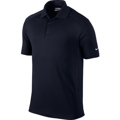 Nike Men's Dri Fit UV Tech Polo [BLACK] [Size:S]