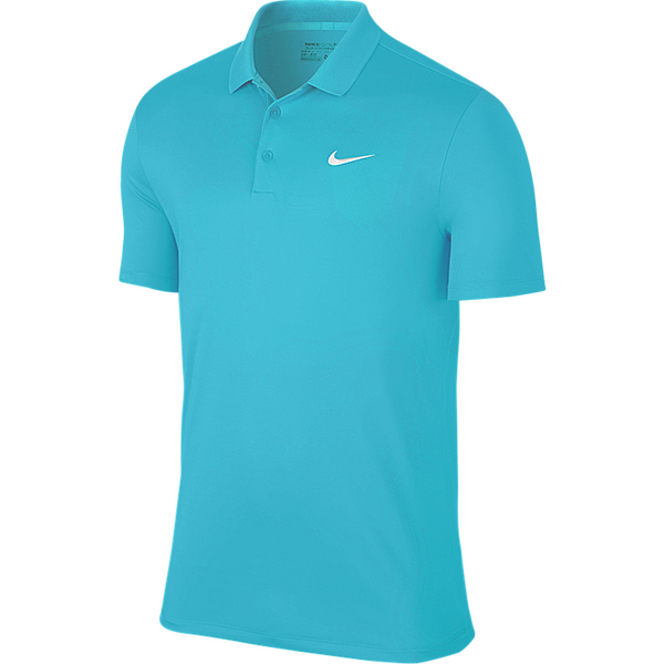 Nike Men's Dri Fit UV Tech Polo [GAMMA BLUE] [Size:S]