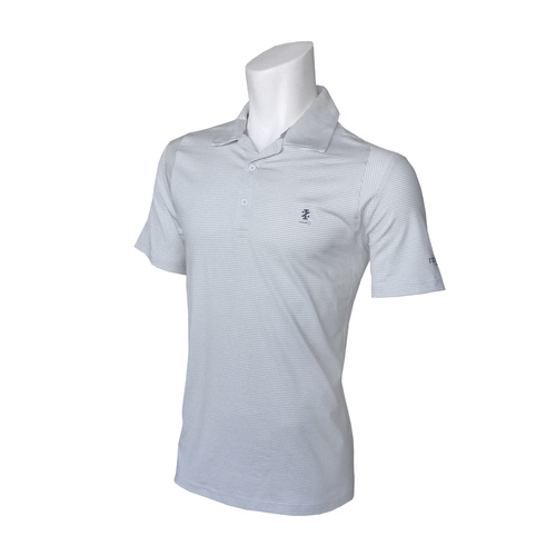 IZOD Greenie Feeder Stripe Polo - High Rise [Size: Medium]