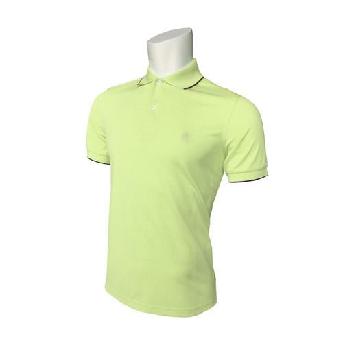 IZOD SS Solid Ply Piq Polo - Shadow Lime [Size: Small]