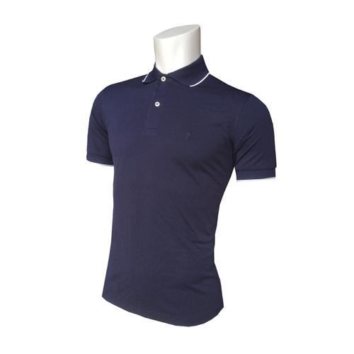 IZOD SS Solid Ply Piq Polo - Midnight [Size: Small]
