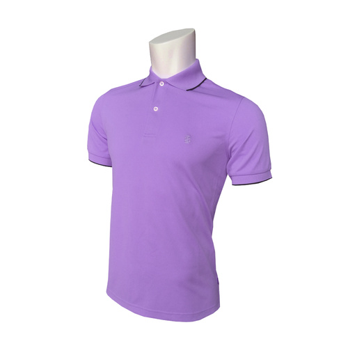 IZOD SS Solid Ply Piq Polo - Dahlia Purple [Size: Small]