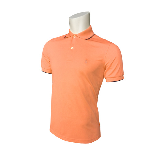 IZOD Solid Ply Piq Polo - Shell Coral [Size: Small]
