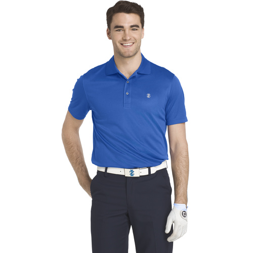 IZOD Champion Grid Polo - Nautiucal Blue [Size: Small]