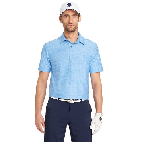 IZOD SS Stretch Title Holder Polo - Blue Revival - IZOD Golf