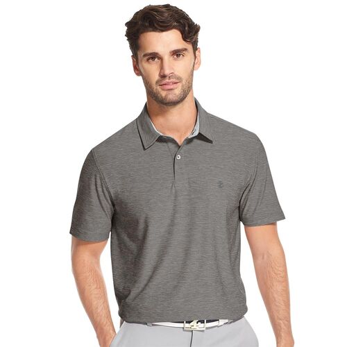 IZOD Title Holder Polo Smoke [Size:Small]