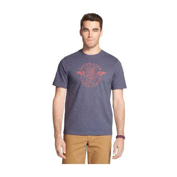 IZOD Conch Men's T-Shirt - Anchor Blue