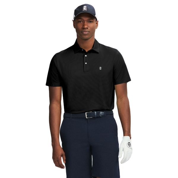 IZOD Mesh Men's Polo [BLACK][S]