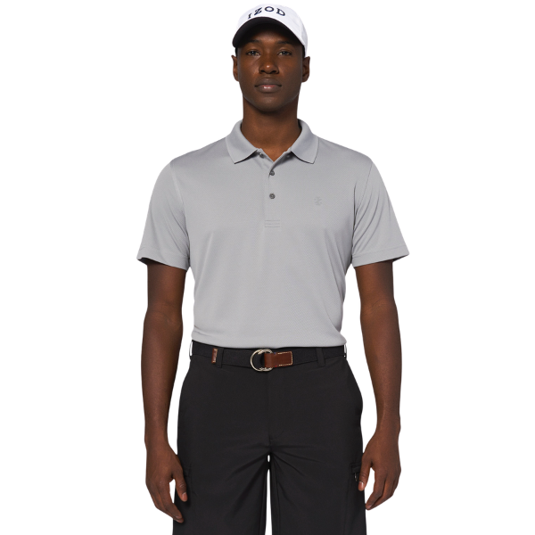 IZOD SS Medalist Solid Men's Polo [SHARKSKIN][S]