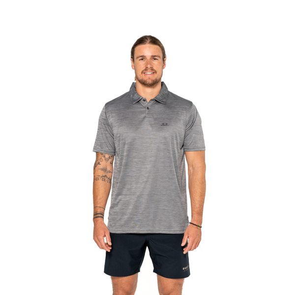 Oakley Hydrolix Galaxy Men's Polo [GRANITE][M]