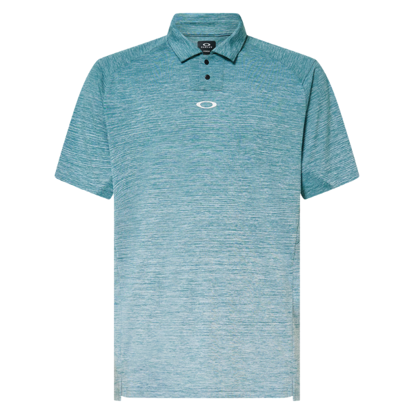 Oakley C1 Gradient Men's Polo [DK PAC/WHT][S]