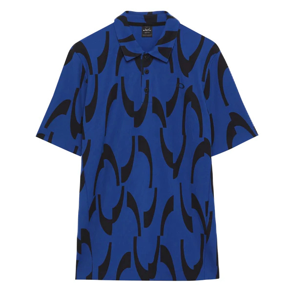 Oakley Tile O Men's Polo [ELEC BLUE][S]