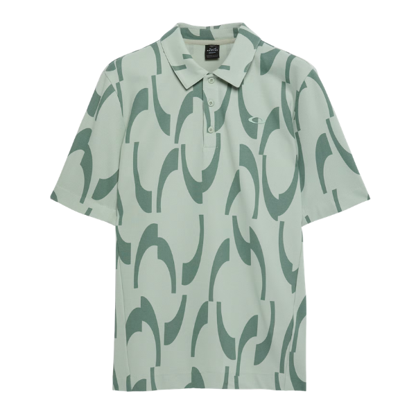 Oakley Tile O Men's Polo [FADED GREEN][S]