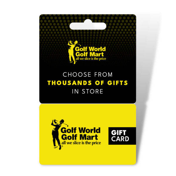 Golf World & Golf Mart In-store Gift Voucher - Set your price