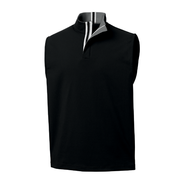 FJ Stretch Jersey 1/4 Zip Vest [Black] [Size: S]