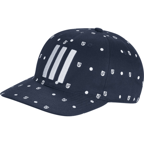 Adidas All Print Shield Cap [Navy/White Stripe]
